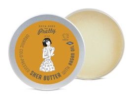 Shea &amp; argan butter - cold-pressed &amp; organic - 90 g