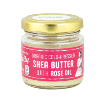 Shea &amp; rose butter - cold-pressed &amp; organic - 60 g