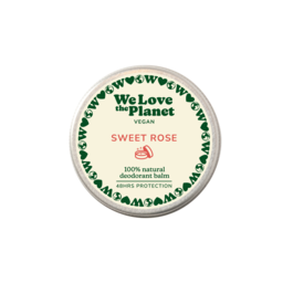 We Love The Planet Sweet Rose Deodorant Balm - 35 gram
