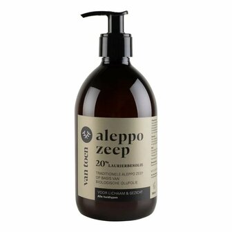 Van Toen - Vloeibare Aleppo zeep 20% BIO