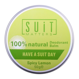 SUIT Matters - Cr&egrave;me Deodorant Spicy Lemon