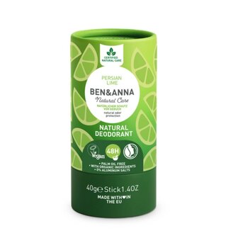 Frisse deo stick persian lime, in karton | Ben &amp; Anna