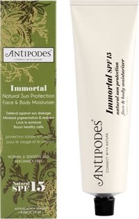 Immortal Face & Body Sun Protection SPF15