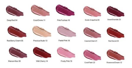 Kleuren lipstick van Lavera
