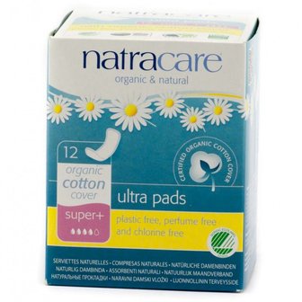 Natracare - Maandverband Super Plus  / Natural Ultra Pads Super