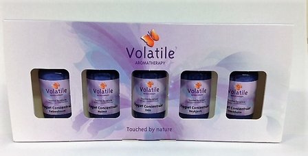 Cadeauset van 5 Aromatherapie Opgietsauna