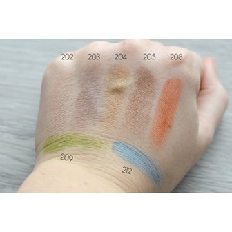 Swatches oogschaduw 