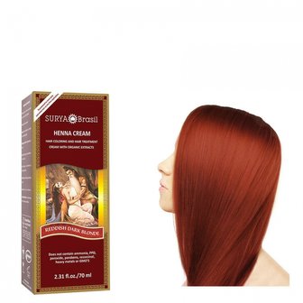 Henna Haarkleuring: Cream Reddish Dark Blonde