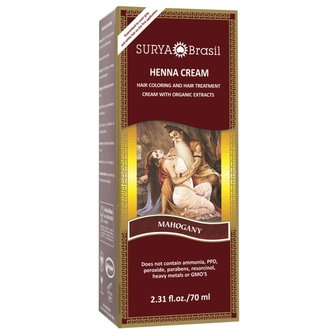 Henna Haarkleuring: Cream Mahogany 