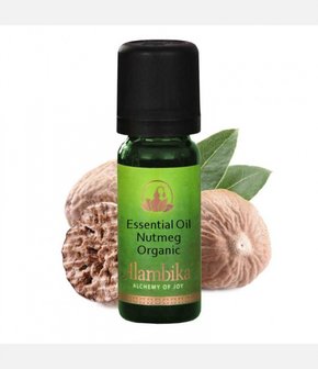 Organic nutmeg essential oil