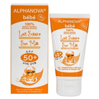 Baby zonnebrandcr&egrave;me SPF 50