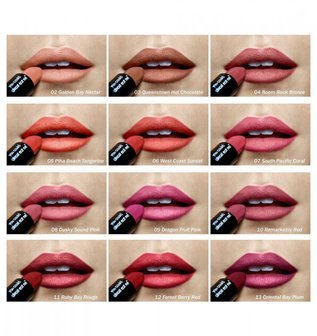 Kleuren lipstick van Antipodes