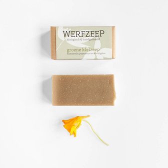 Werfzeep | Groene Klei Zeep