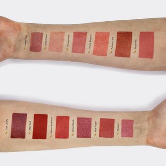 Kleuren lipstick van Inika