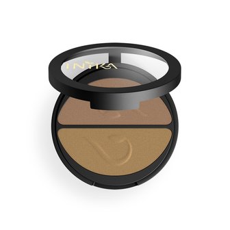 INIKA - Pressed Mineral Eyeshadow Duo: Gold Oyster