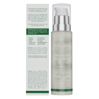 PHB Ethical Beauty - Balancing Range Face Wash: Lavendel & Salicylzuur