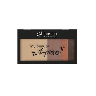 Make-up palet met warme kleuren