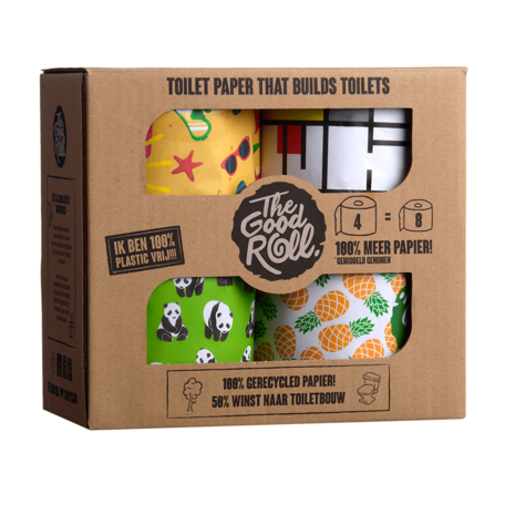 Zacht, sterk en duurzaam toiletpapier | The good roll