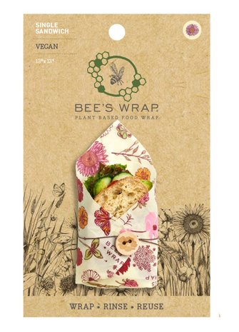 Vegan sandwich | Bee's Wrap