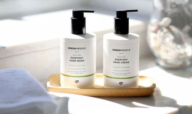 Geweldige set handcreme en handwash | Green People