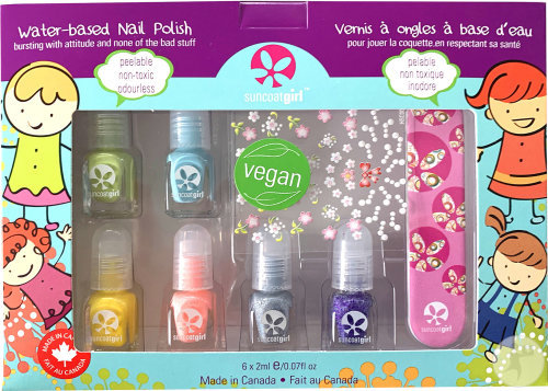 Set 6 Kleuren: Mini Mani | Suncoat Girls