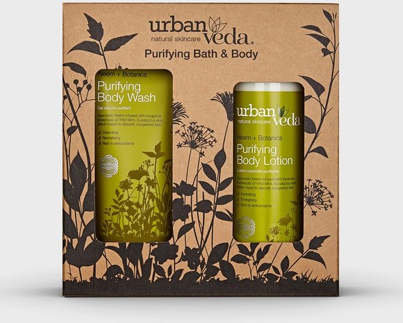 Purifying bath & body set | Urban Veda