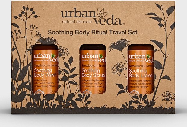 Soothing body ritual travel set | Urban Veda