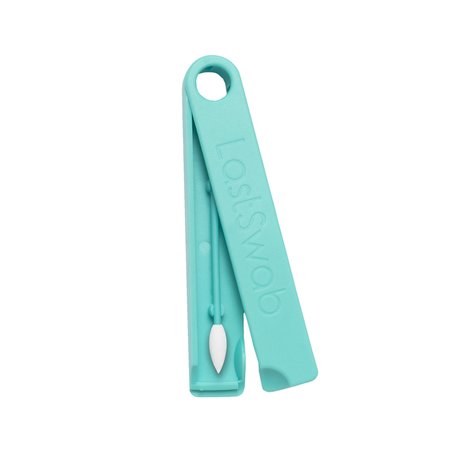 Herbruikbaar wattenstaafje turquoise | LastObject