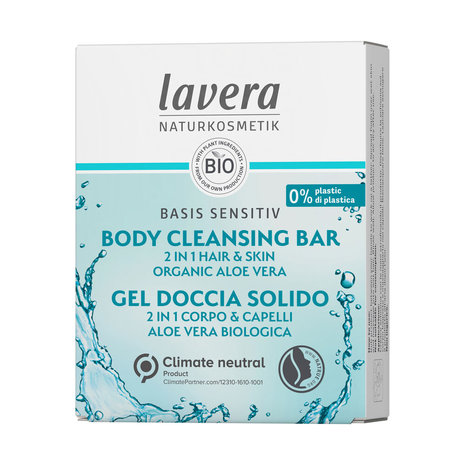 Body cleansing bar hair & skin | lavera