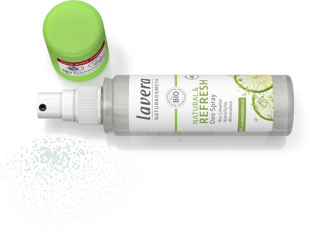 Deodorantspray natural & refresh | lavera