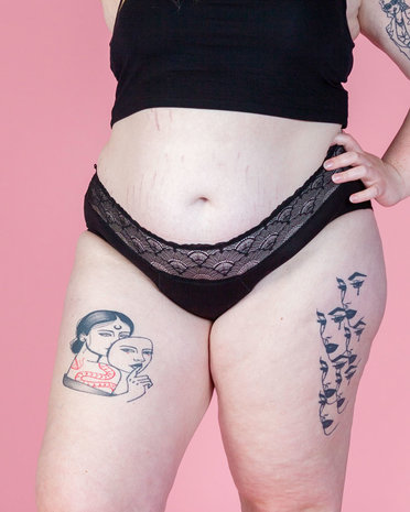 High-Waist | Menstruatie ondergoed | Lotties Period Underwear