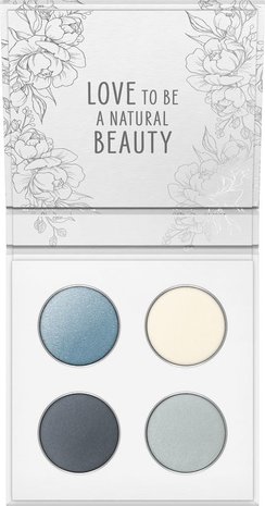 Glorious mineral eyeshadows divine blue | Lavera