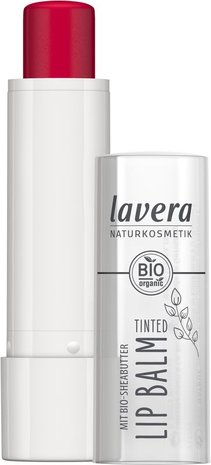 Tinted Lip Balm: Strawberry Red | Lavera