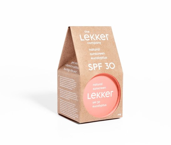 Natural sunscreen SPF30 | The lekker company