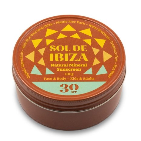 Vegan Zonnebrand SPF 30 In Blikje | Sol de Ibiza