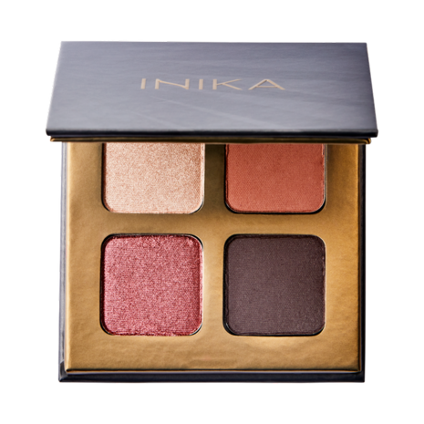 Quat Eyeshadow Palette: Flowers | Inika cosmetics