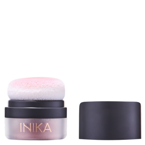 Mineral Blush Puff Pot: Rosy Glow | Inika