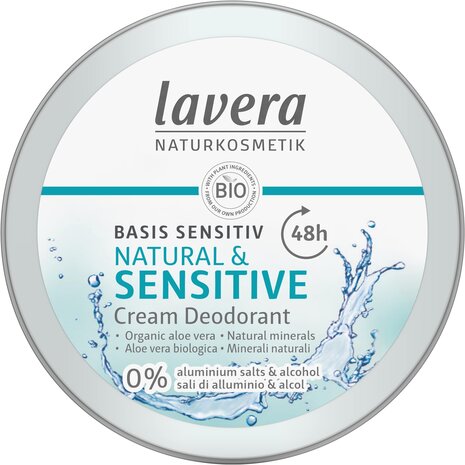 Deodorant crème Natural & Sensitive | Lavera