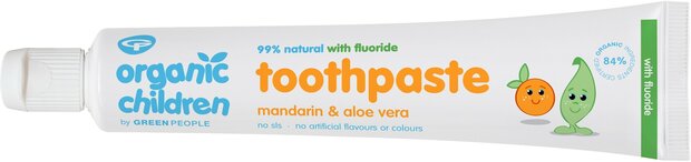 Tandpasta voor kinderen met fluoride | Green People