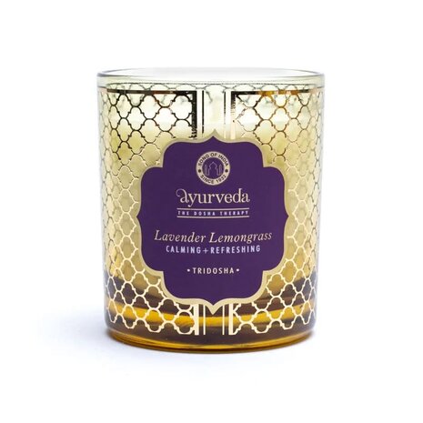Geurkaars Lavendel & Citroengras | Ayurveda
