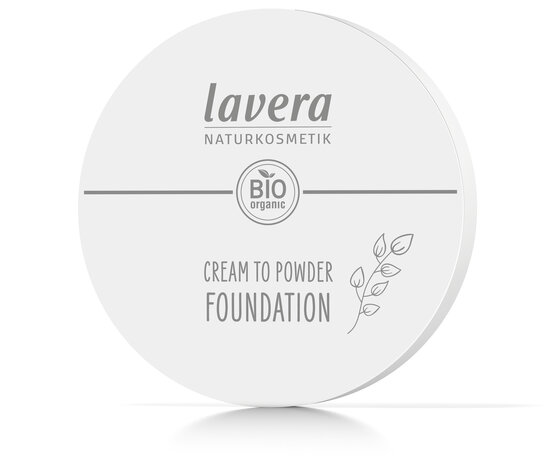 Cream to powder foundation Tanned | Lavera