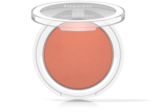 Velvet blush powder: Rosy Peach | Lavera