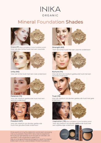 Shade finder loose foundation | Inika         