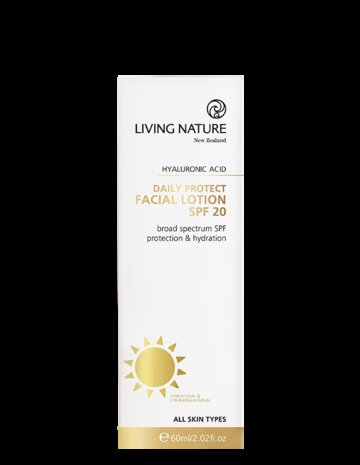 Daily protect facial lotion SPF20 | Living Nature