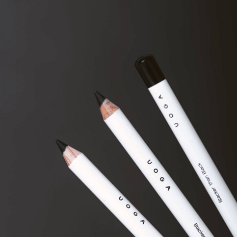 Super soft eye pencil blacker than black | Uoga Uoga