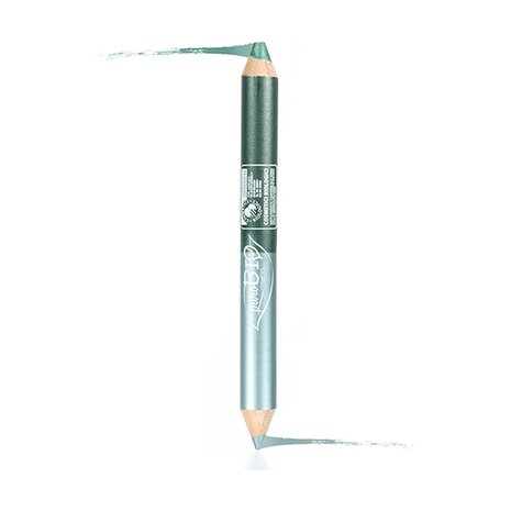  Petral Green Kajal & Emerald Green Eyeshadow Pencil | PuroBIO