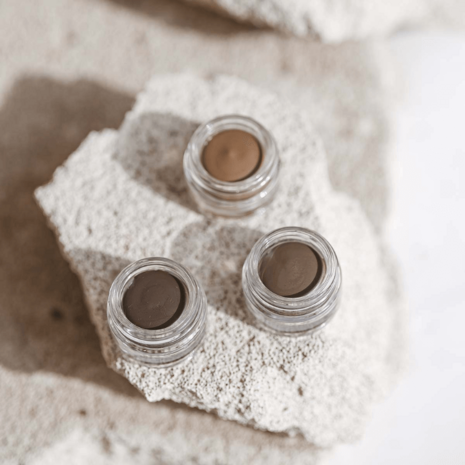 Eyebrow pomade: Pebbles and Salt | Uoga Uoga