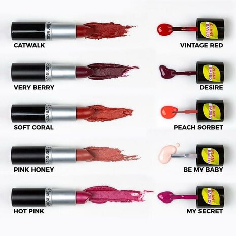 Lipstick nagellak matches | Benecos