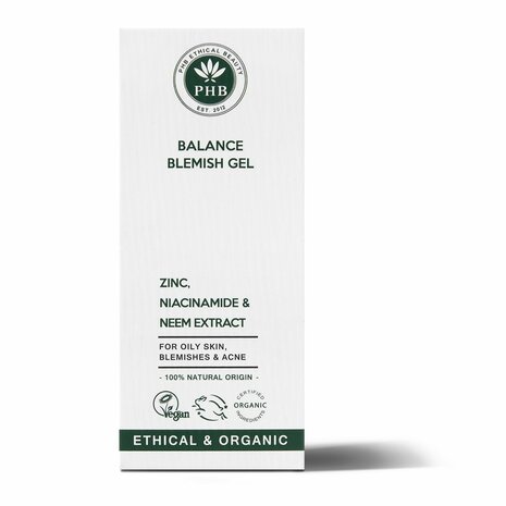 Balance Blemish Gel: Zinc & Neem Extract | PHB