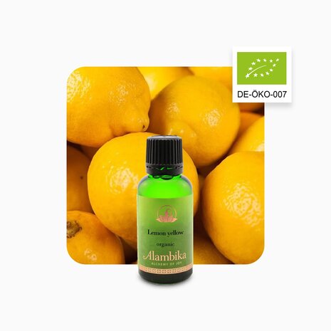 Biologische citroenolie yellow lemon | Alambika